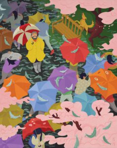 Raining fish